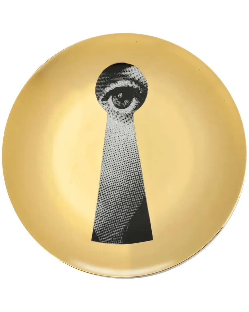 Fornasetti Theme And Variations N.14" Plate Multi
