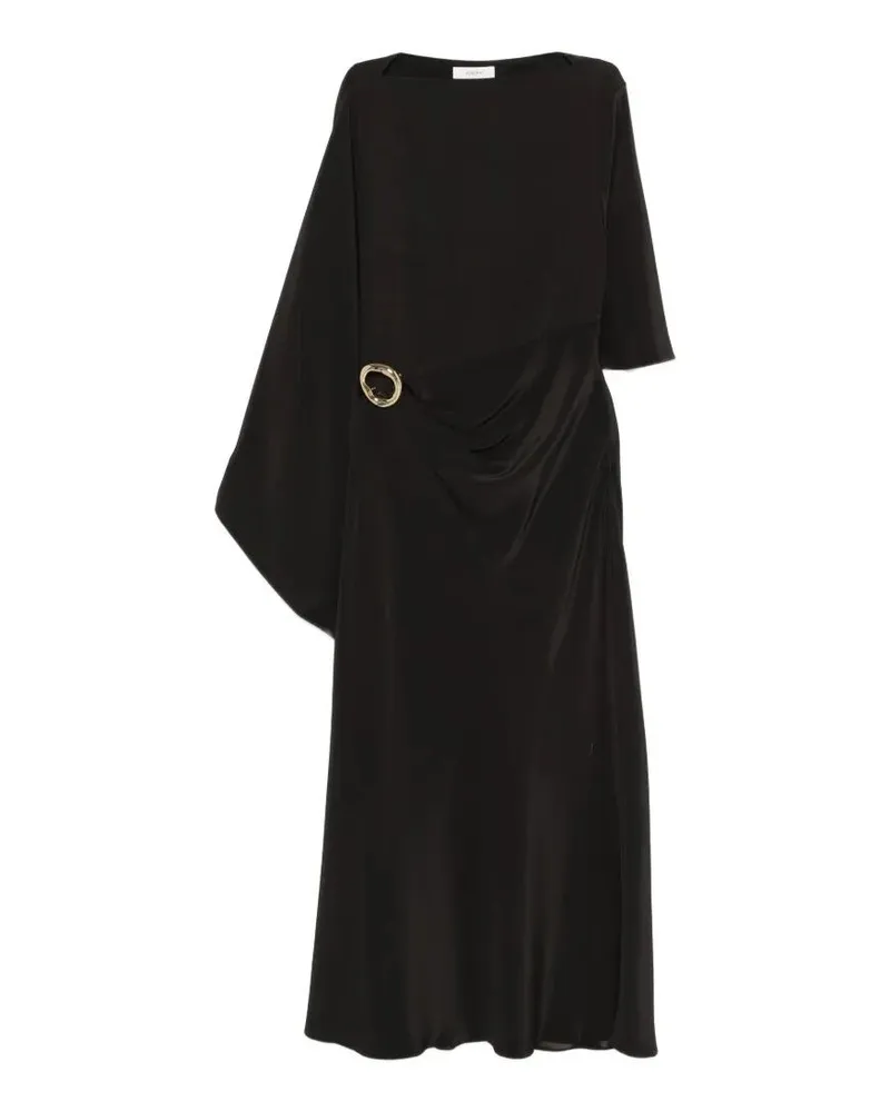 Joseph Joya' Dress Satin Twill Brown