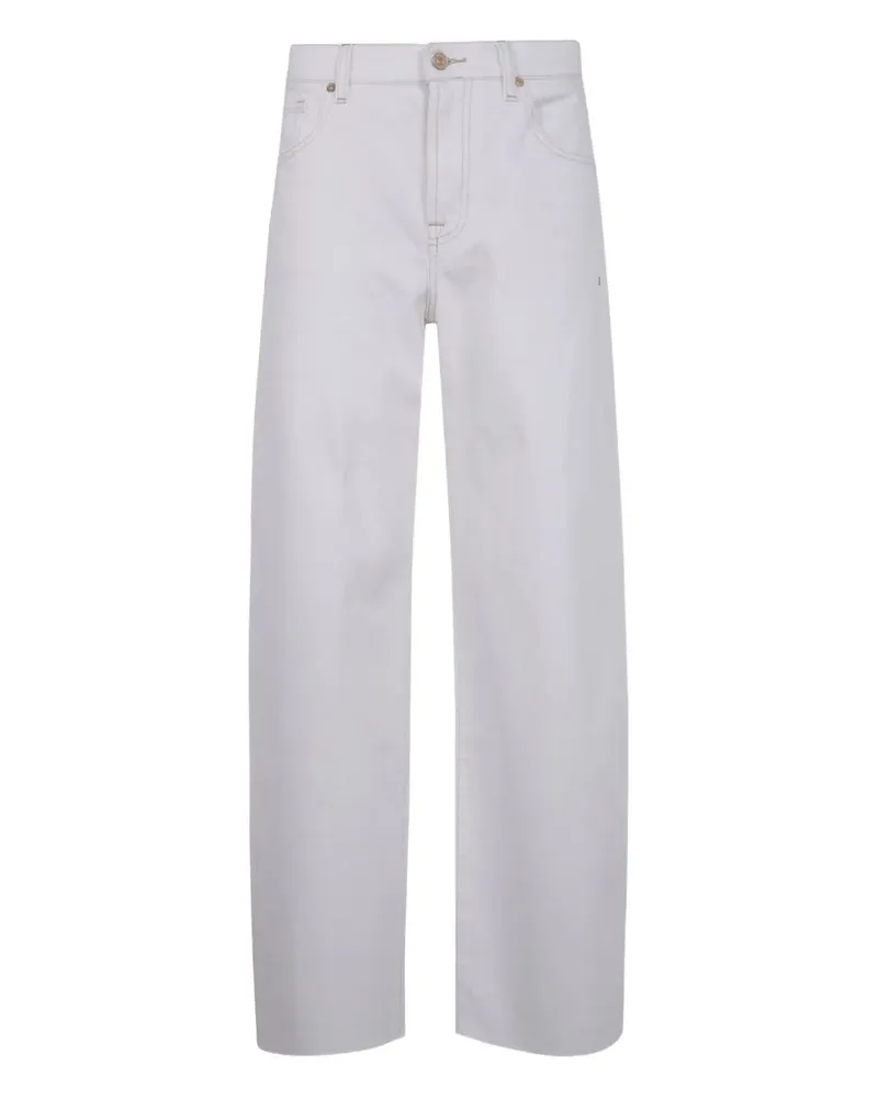 7 for all mankind Bonnie Curvilinear" Jeans Blue