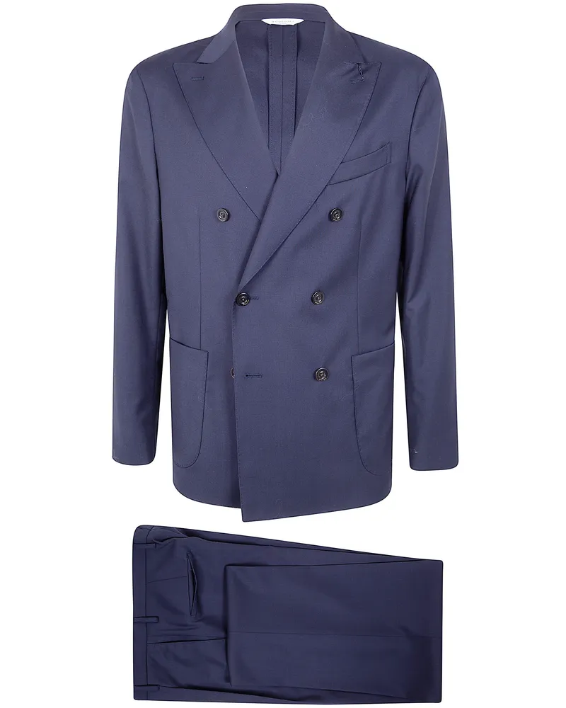 Boglioli Regular Suit Blue