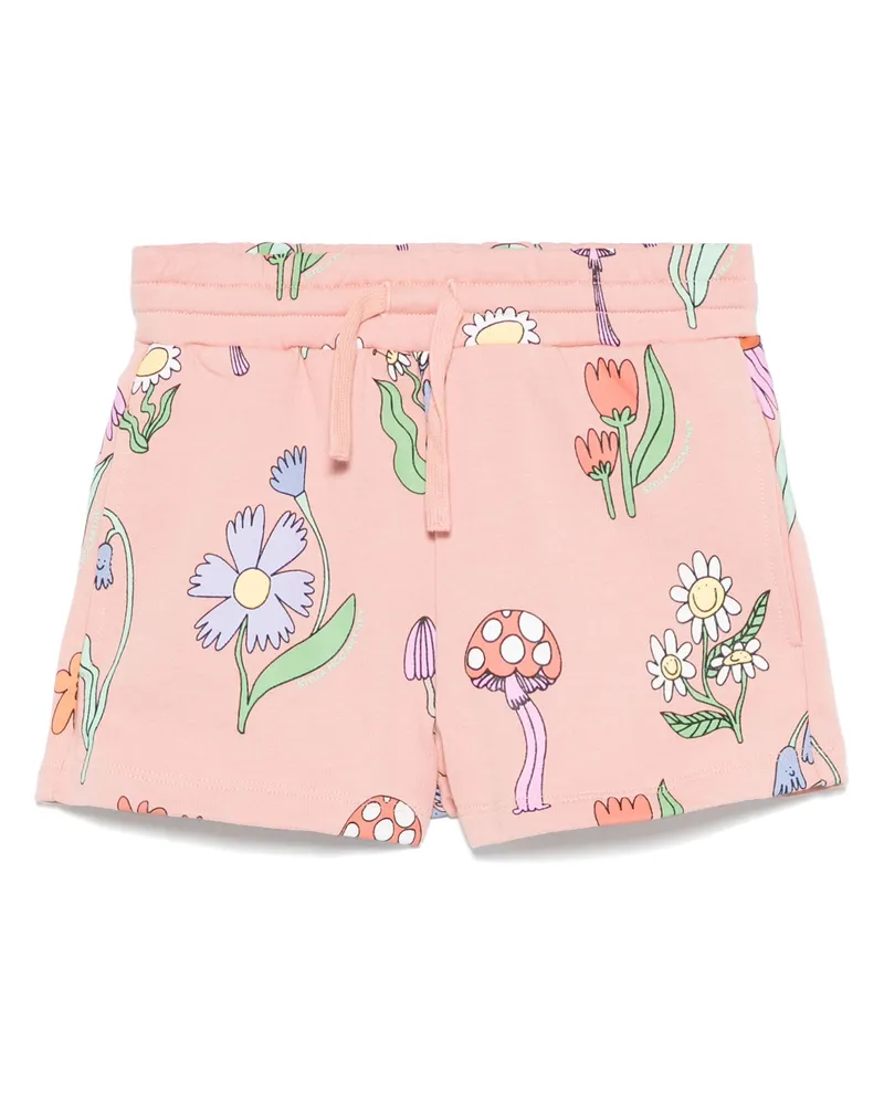 Stella McCartney Kids Jersey Shorts Pink