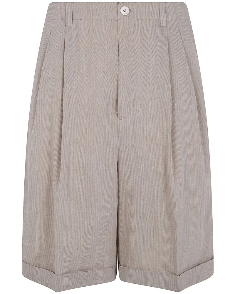 Jacquemus Le Short Pastro Bermuda Trousers Beige