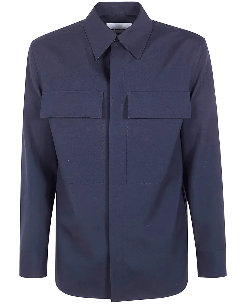 Jil Sander Classic Shirt Blue