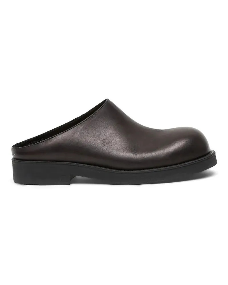 Maison Margiela Slippers Leather "Sh1wx0012.P7431 T8013 Black