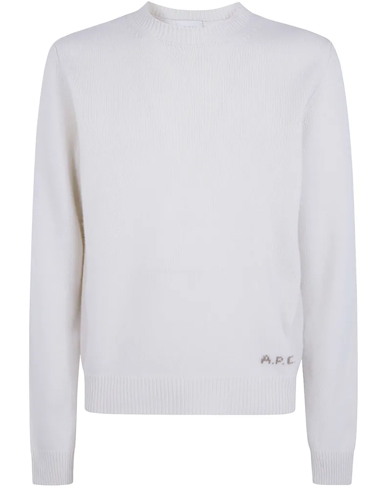 A.P.C. A. P.C. Sweater Wool 100% "Edmond Beige
