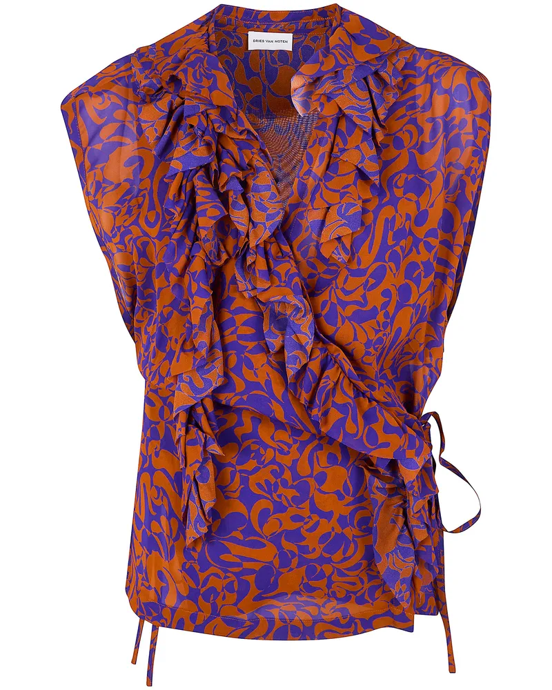 Dries van Noten Clematis' Top Yellow