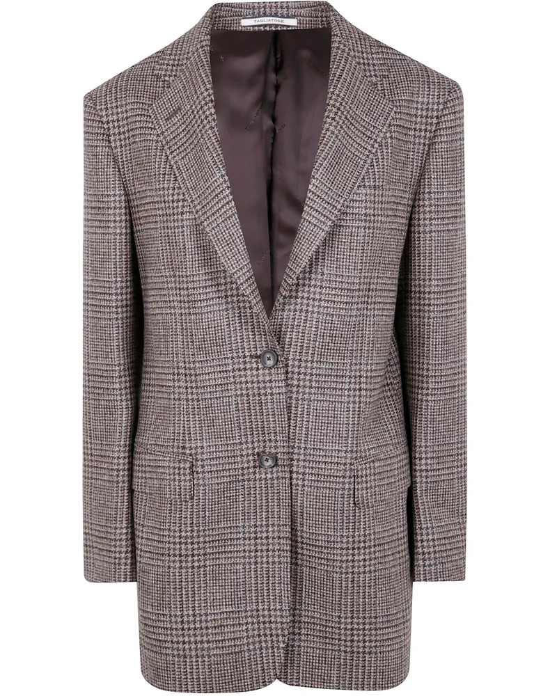 Tagliatore J-Cecily Jacket Brown