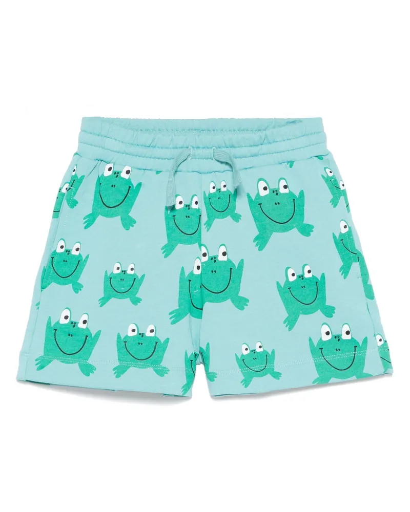 Stella McCartney Kids Jersey Shorts By Stella Mccartney Kids Blue