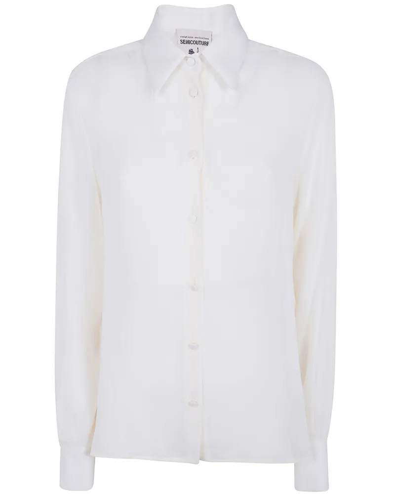 Semicouture Shirt Main Feature "Floelle White