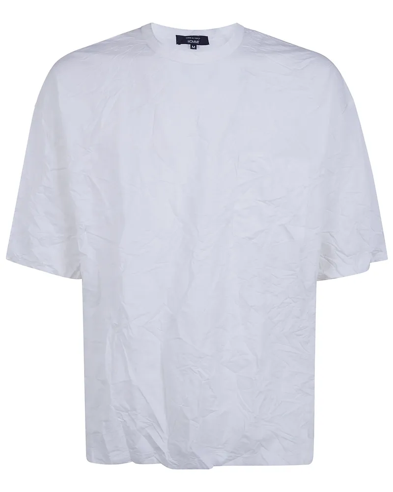 Comme des Garçons Crumped T-Shirt White