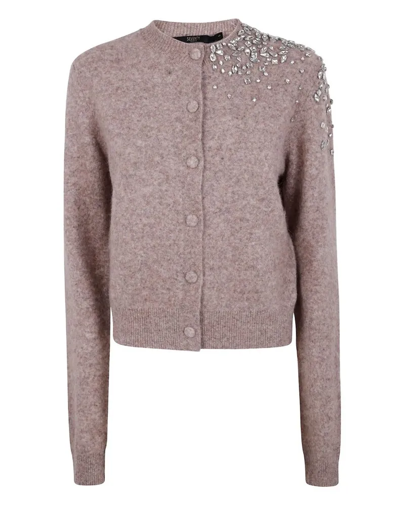 Seventy Korean Neck With Strass Brown