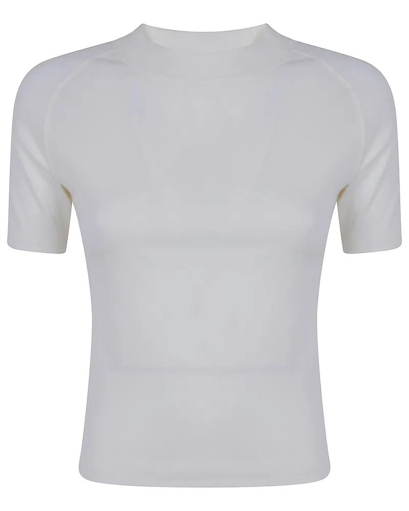 Fear of God T-Shirt White "Womens Shrunken Baseball Tee White
