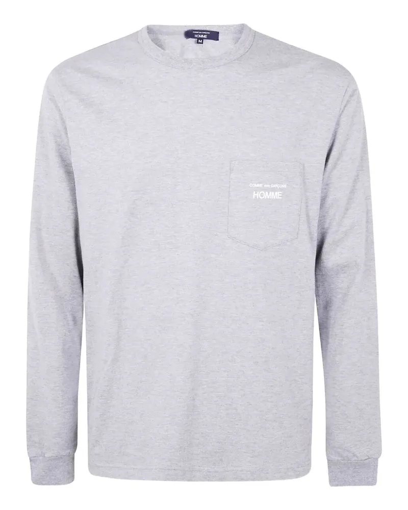 Comme des Garçons Classic Long Sleeves T-Shirt Gray
