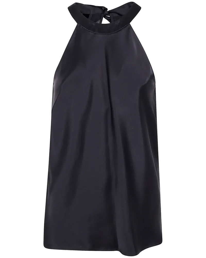 Pinko Talange" Top Satin Black