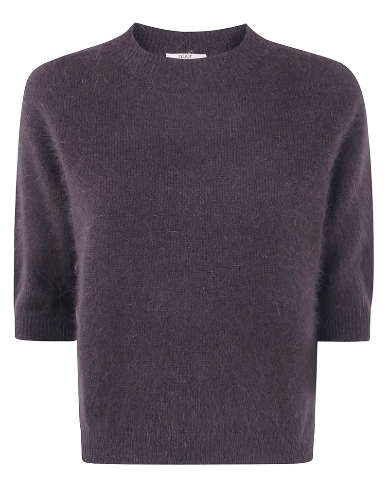 Nuur Sweater Short Sleeves "Boxi Brown