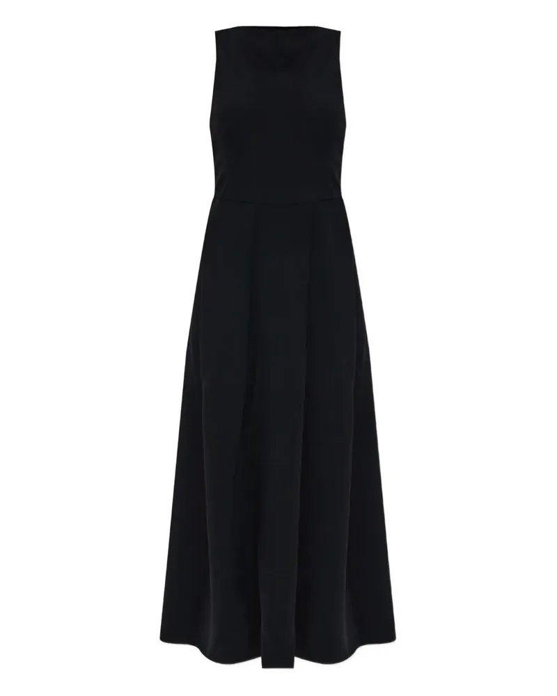 Emporio Armani Long Sleeveless Dress Black