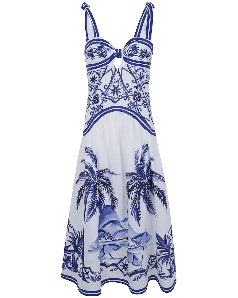 FARM Rio Dress Maxi "Wonderful City White