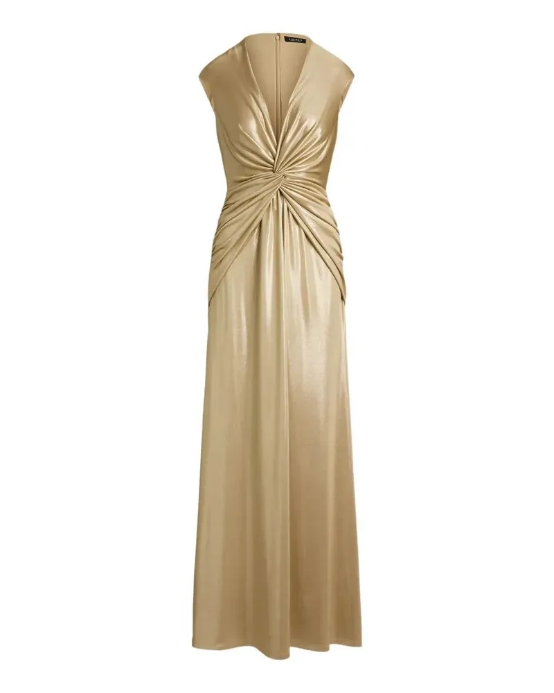 Ralph Lauren Abito Lungo Knot "Gown Beige