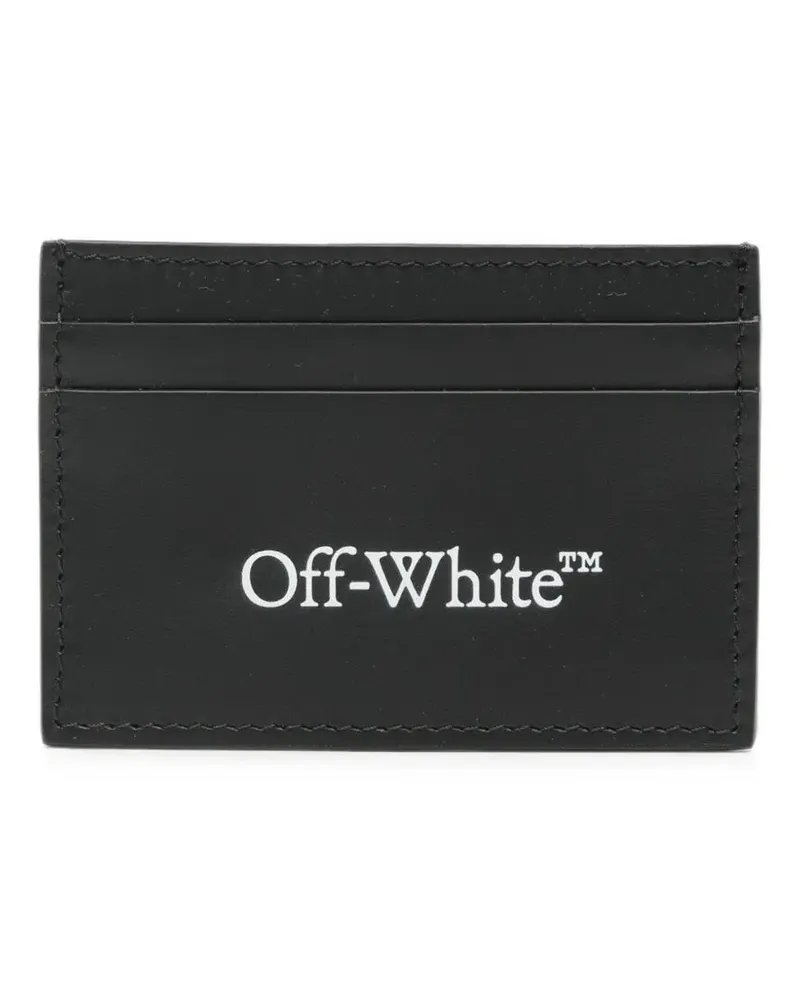 OFF-WHITE Card Case "Bookish Black