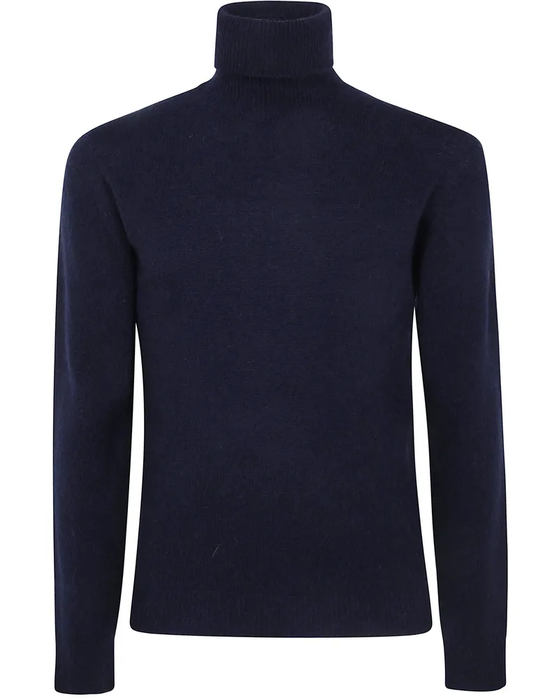 Nuur Sweater Long Sleeves "Turtle Neck Blue