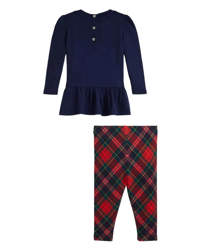 Ralph Lauren Knit Pant Set Outfit Set Blue