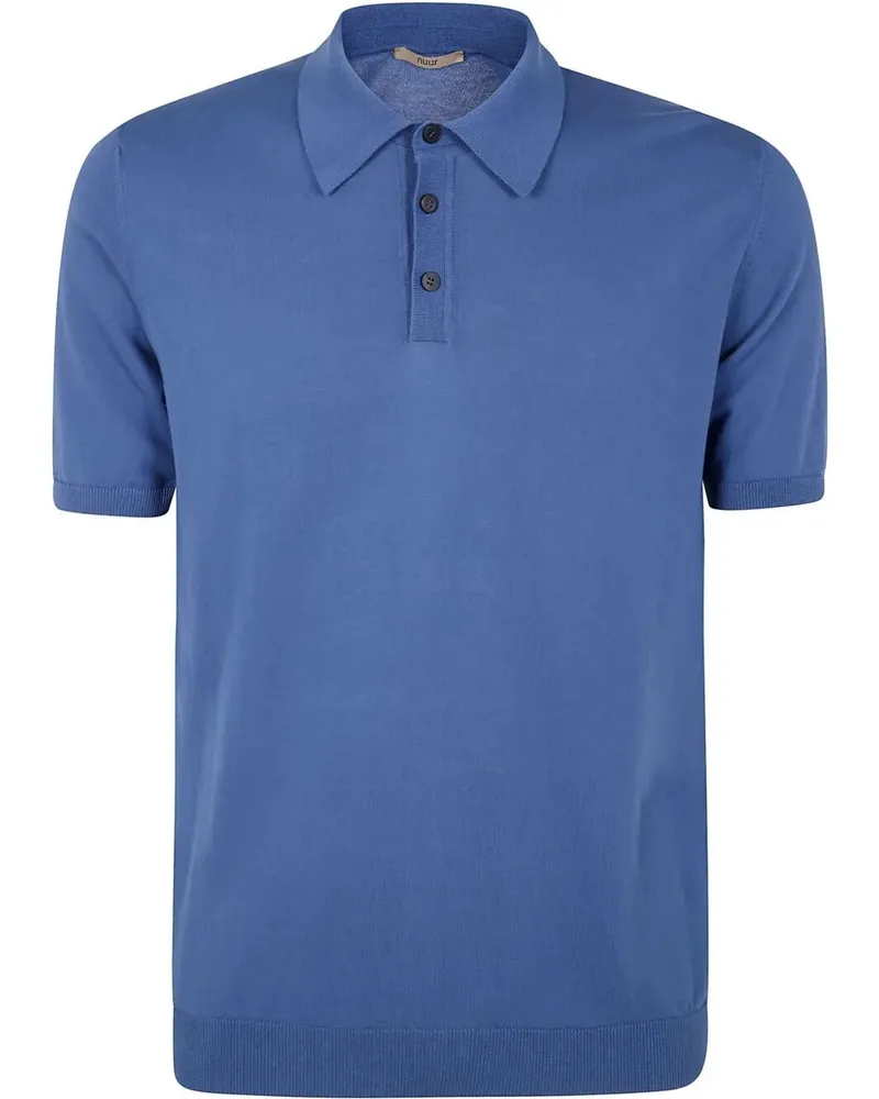 Nuur Short Sleeves Polo Shirt Blue