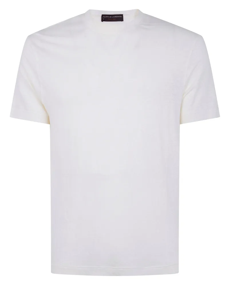 Filippo de Laurentiis Short Sleeves T-Shirt White