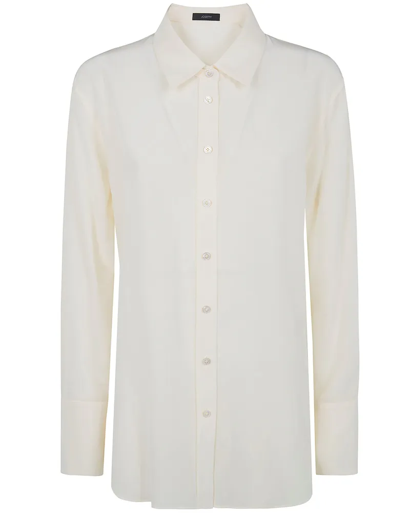 Joseph Joe" Blouse New Silk Crepe White