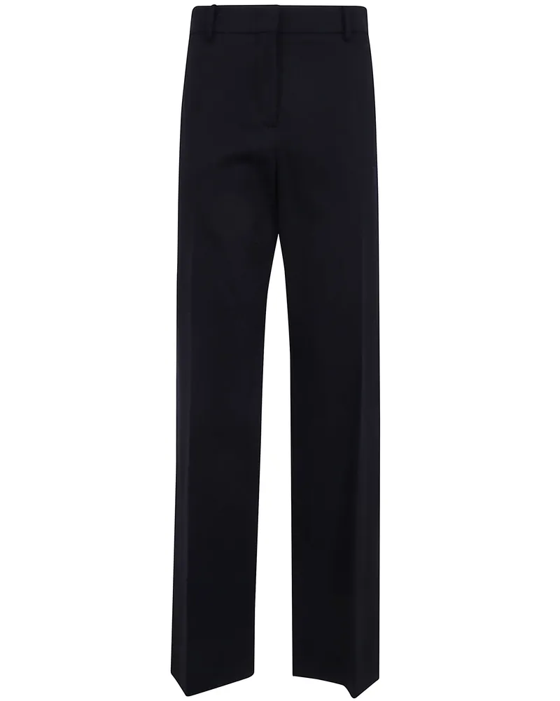 Mantù Pants Wide Leg Trousers Black