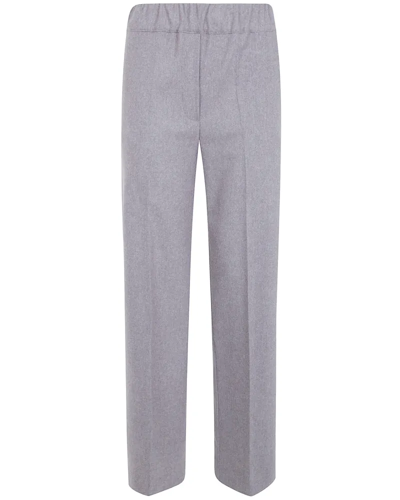 D.EXTERIOR D. EXTERIOR Pants Wide Leg "Flannel Wide Leg Trousers Brown