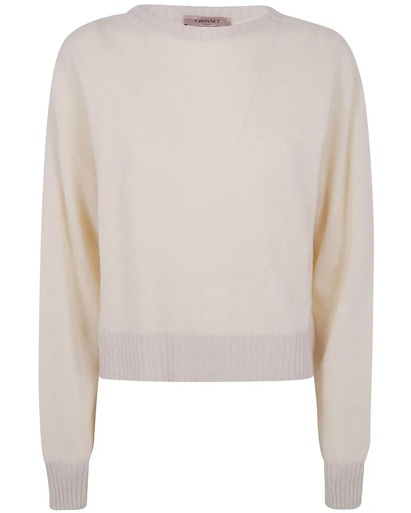Twin-Set Lurex Sweater Metallic