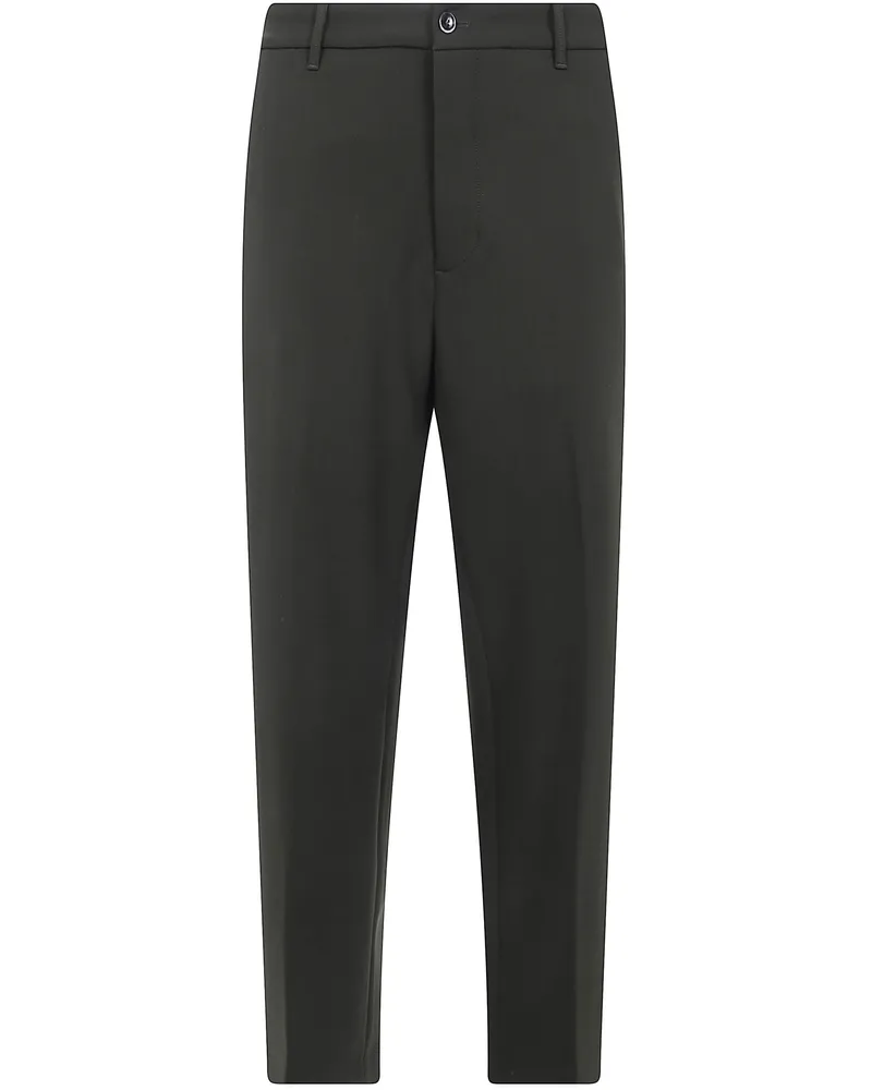 nine:inthe:morning Straight-Leg Trousers "Classic Green