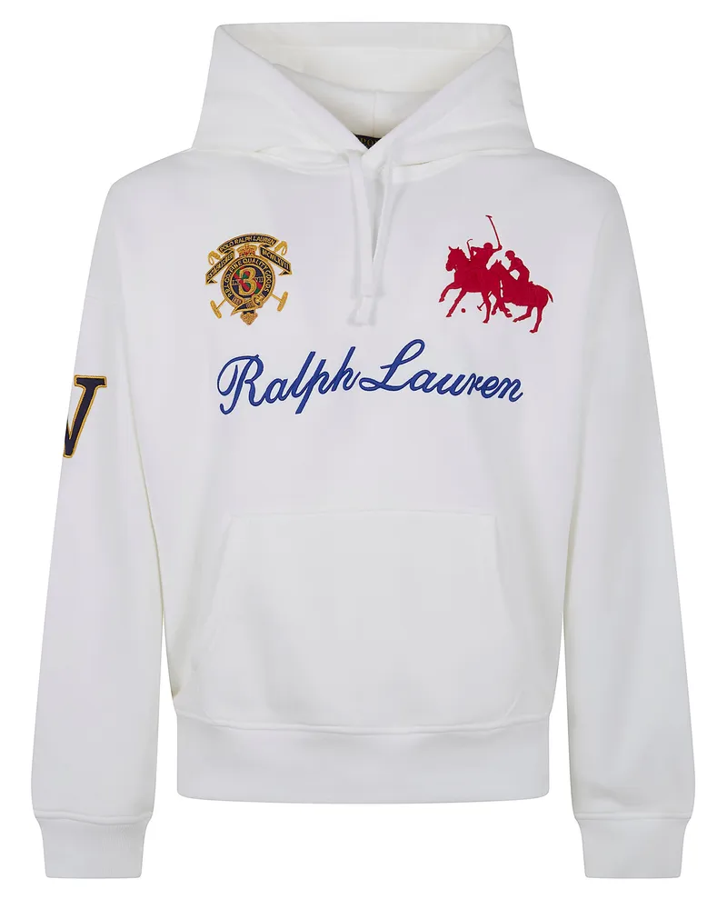 Ralph Lauren Hooded Long Sleeves Sweatshirt White