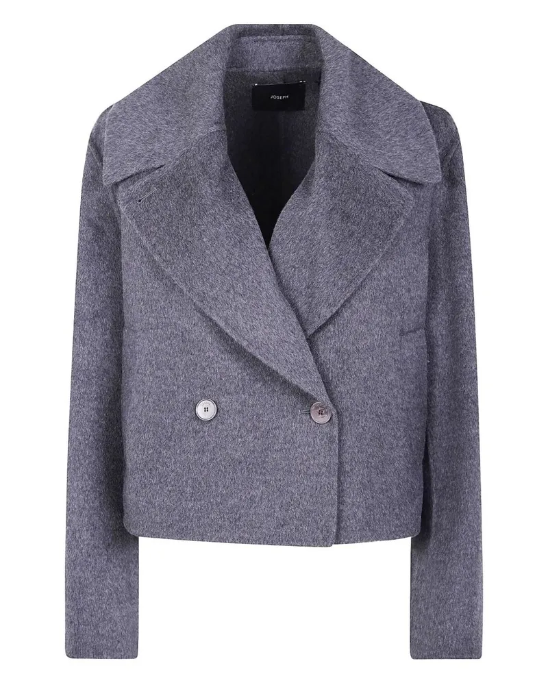 Joseph Delano" Jacket Double Face Cashmere Gray