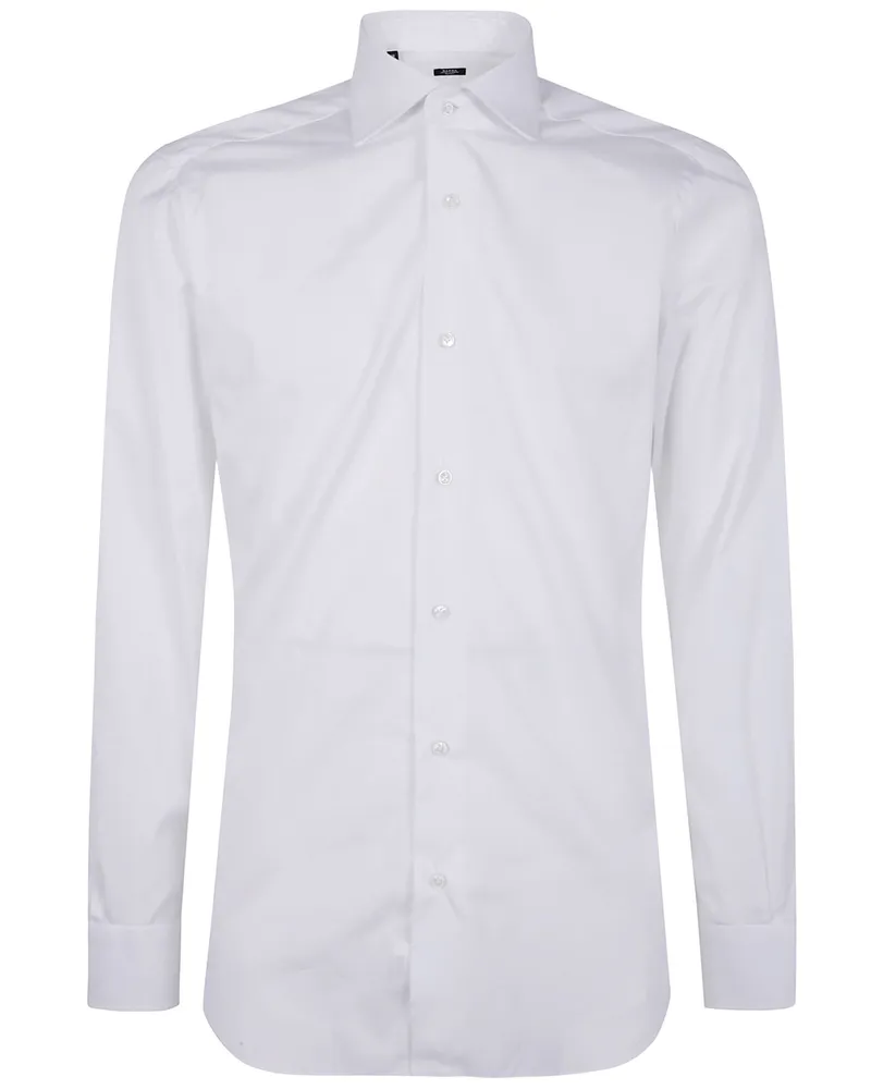 BARBA Carryover" Popeline Shirt White