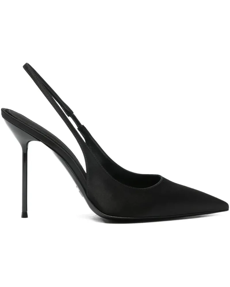 Paris Texas Linda" Sling Back Shoes Black