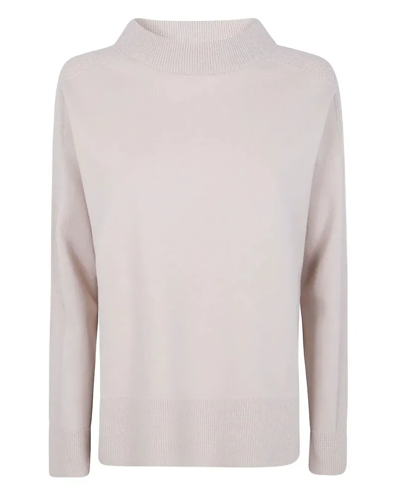 D.EXTERIOR D. EXTERIOR Merinos Comfort High Neck Sweater White