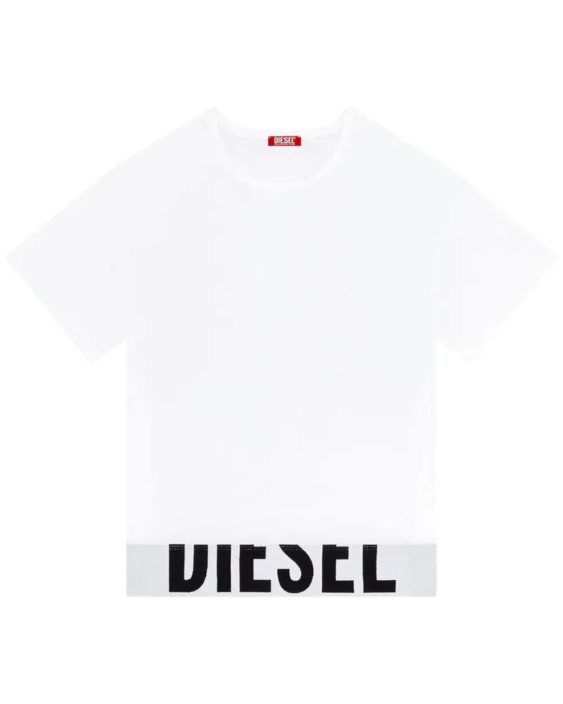 Diesel T-Shirt Cropped White