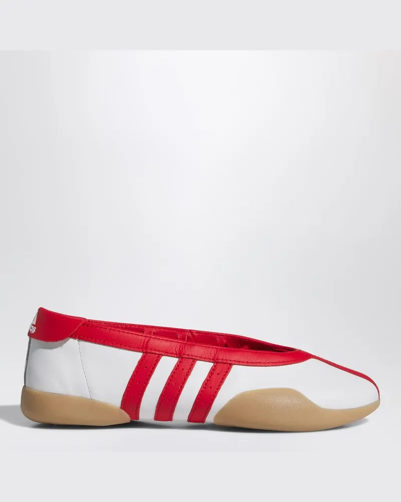 adidas Taekwondo-Ballerinas Mei Cloud White/Better Scarlet Weiß