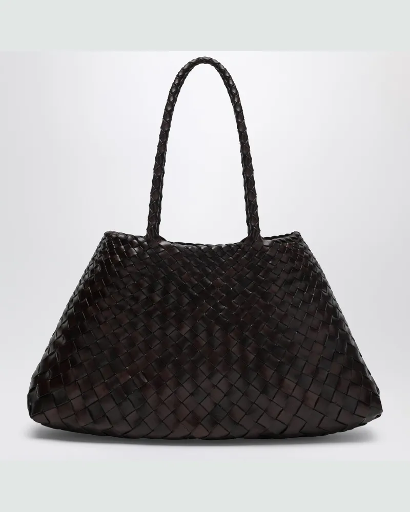 Dragon Diffusion Santa Croce Tasche groß dunkelbraun Brown