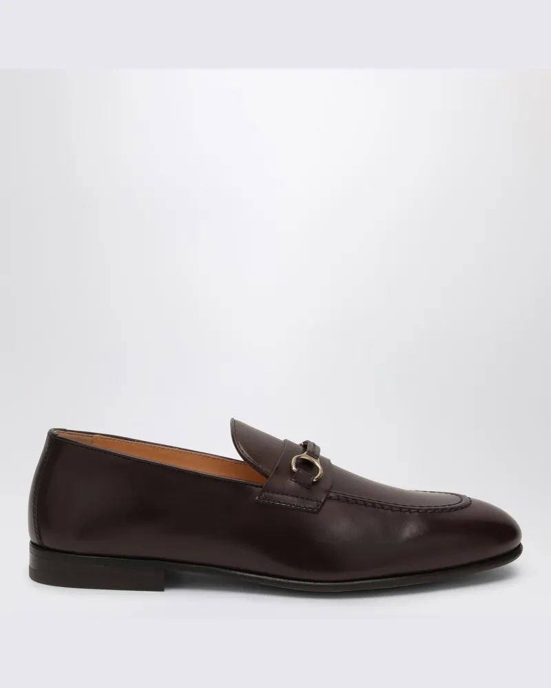 Brunello Cucinelli Braune Mokassins mit Bit Braun