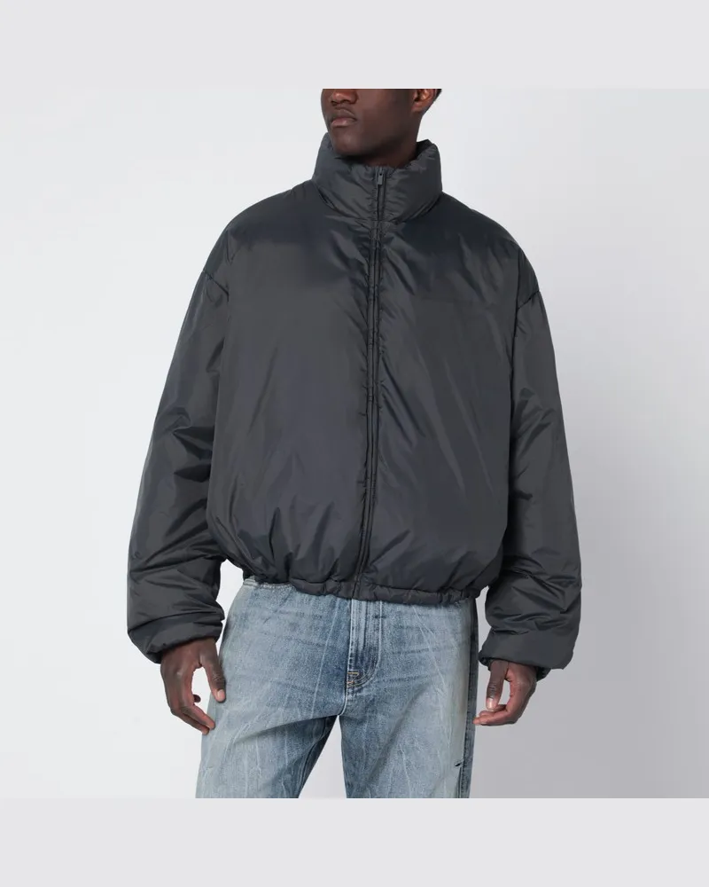 Fear of God Gesteppte graue Jacke aus Nylon-Ripstop Grau