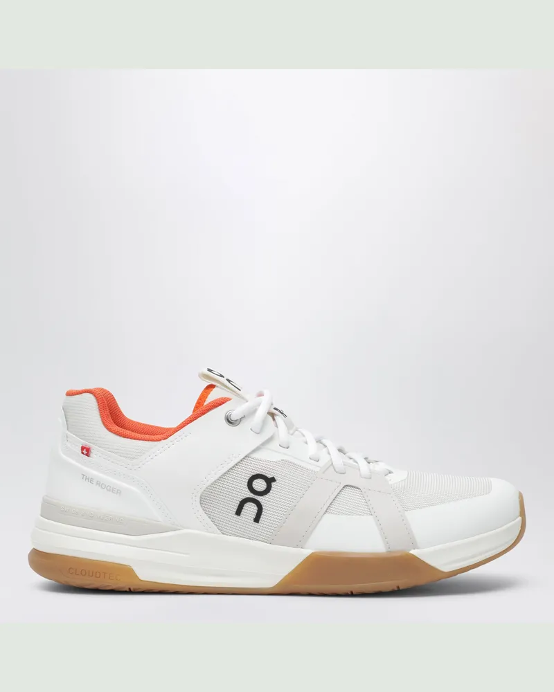 ON Tennisschuhe The Roger Clubhouse Pro in Ivory/Flame Beige