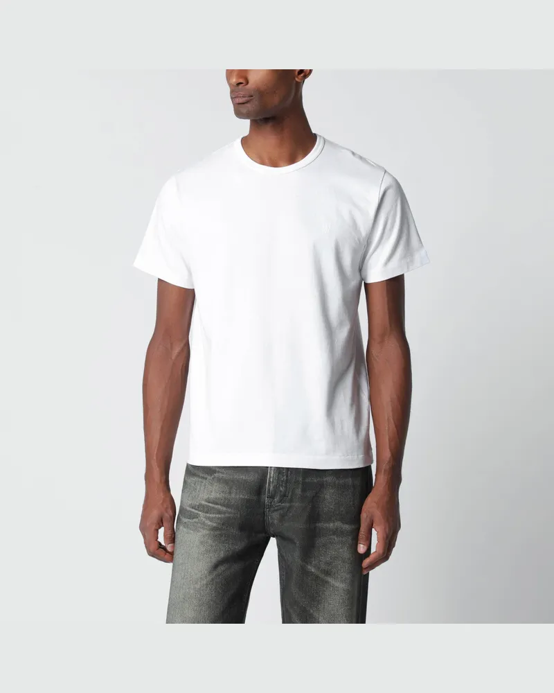 J.W.Anderson Weißes Baumwoll-T-Shirt 