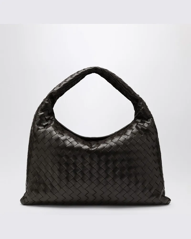 Bottega Veneta Schultertasche Hop klein Fondant Braun