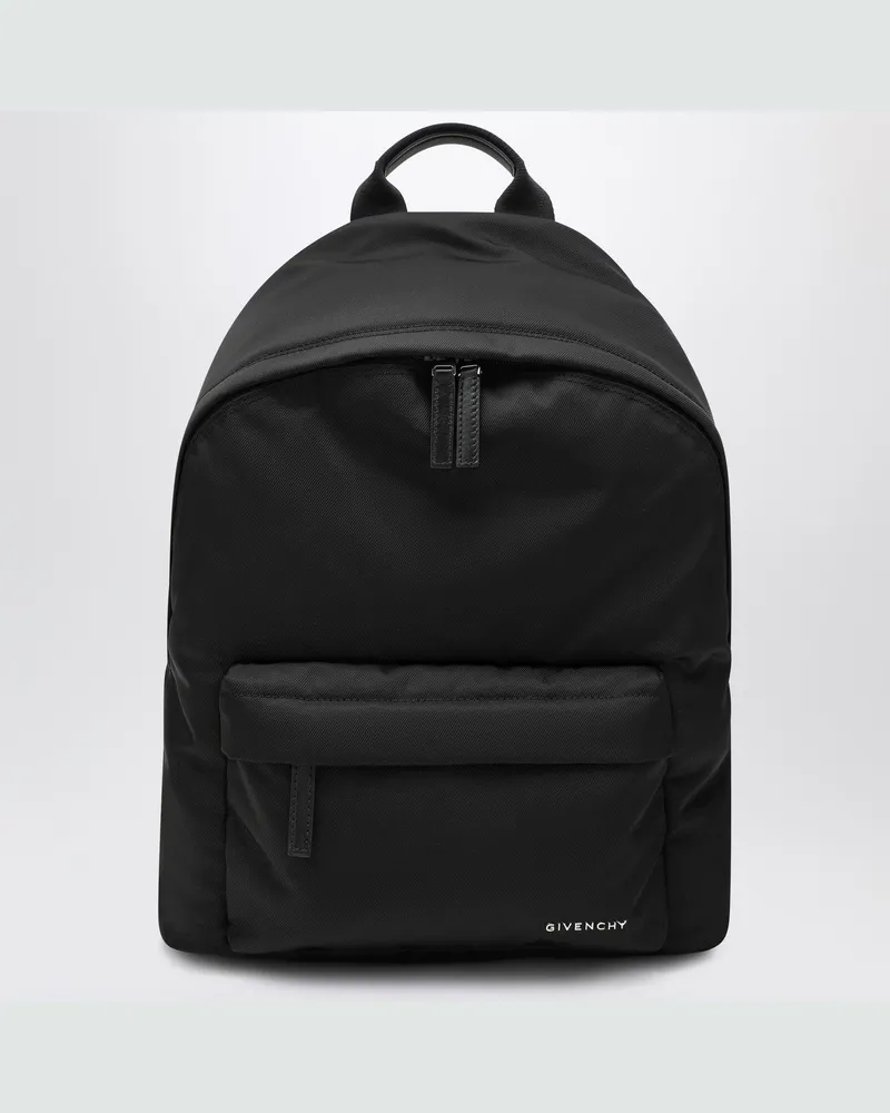 Givenchy Wesentliche Rucksack aus schwarzem Nylon 