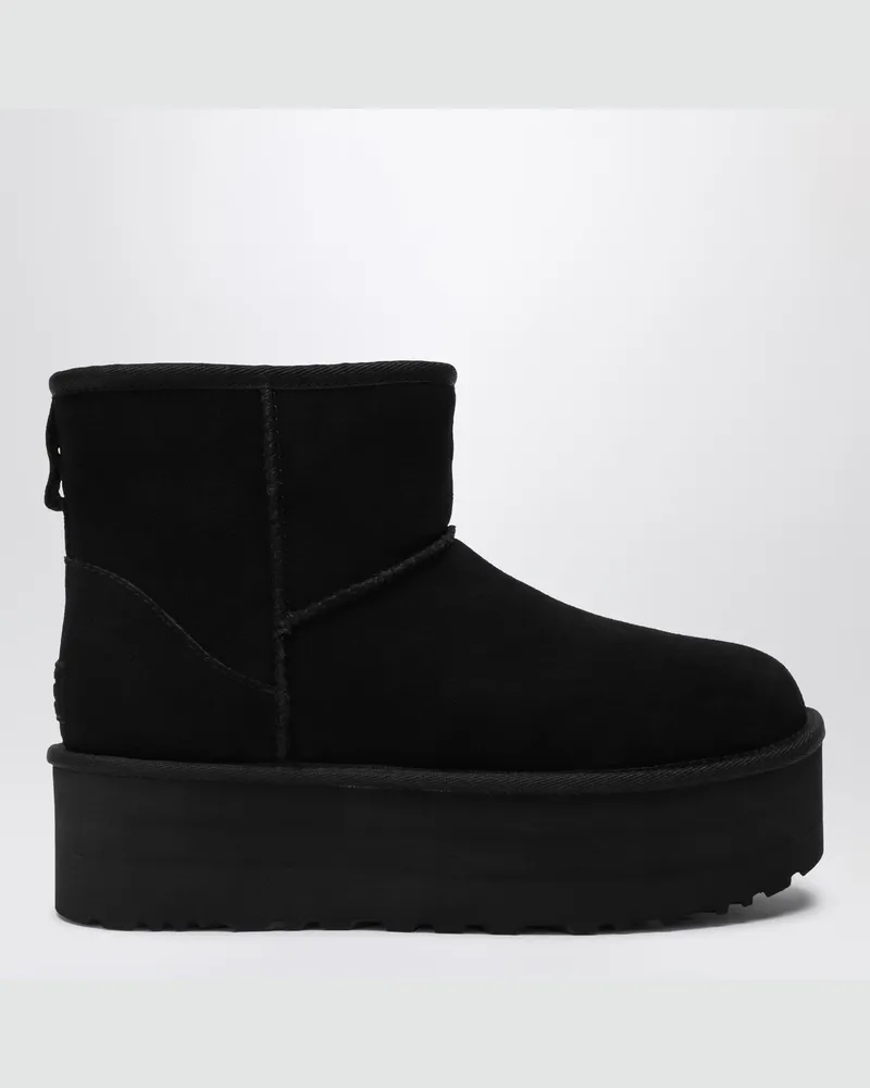 UGG Klassische Mini-Plateaustiefel schwarz 