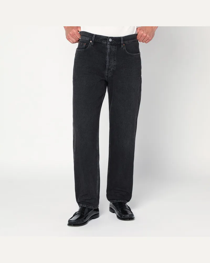 Saint Laurent Mick-Jeans aus schwarzem Denim Black