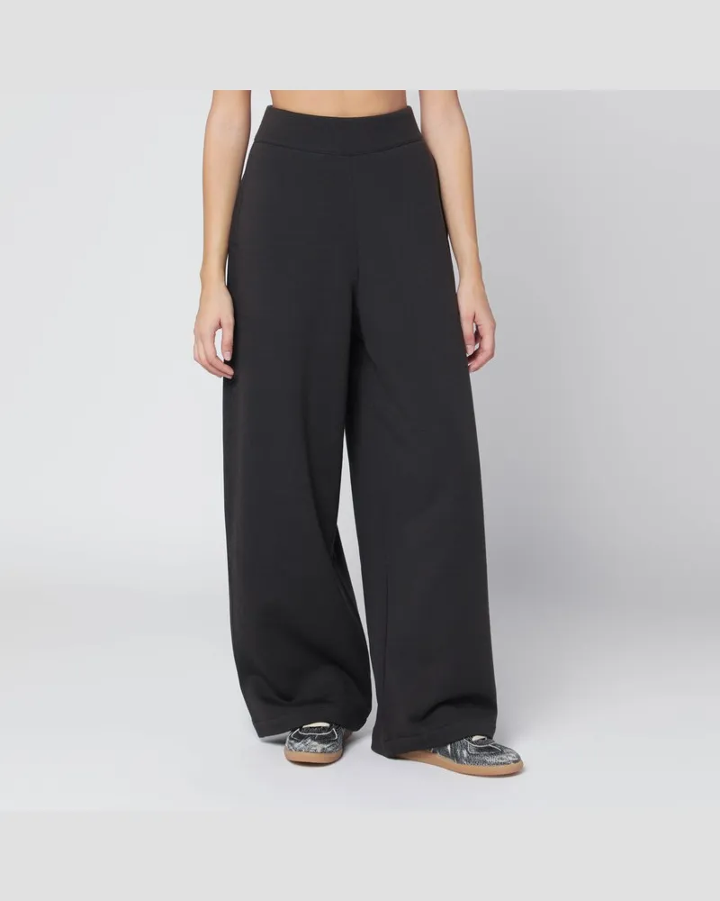 Christophe Lemaire Weite braune Wollmischhose Braun