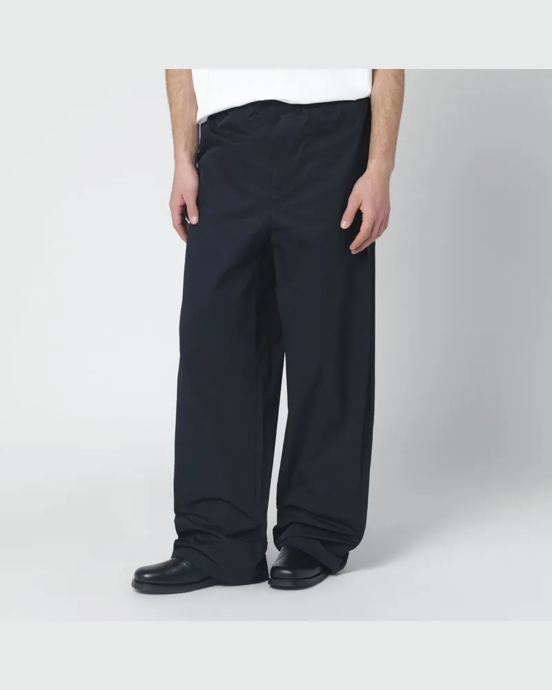 Jil Sander Nachblaues Baumwollhose Blue